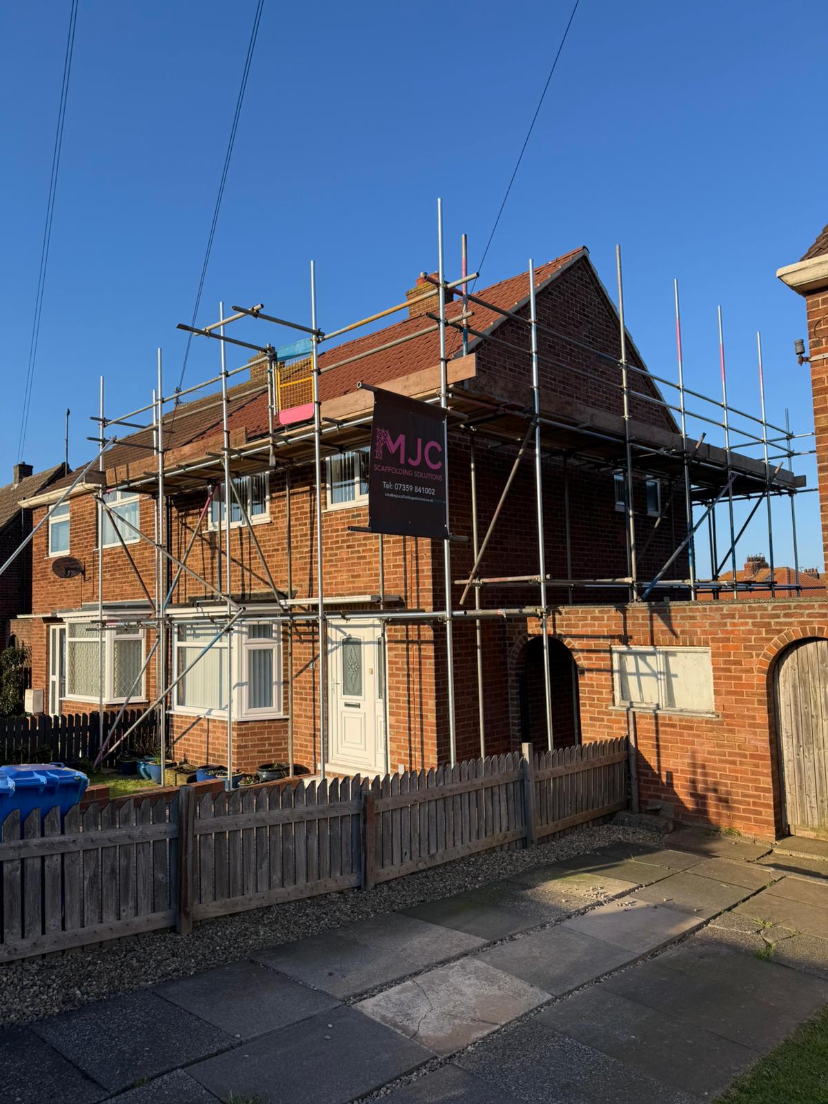 Residential scaffolding